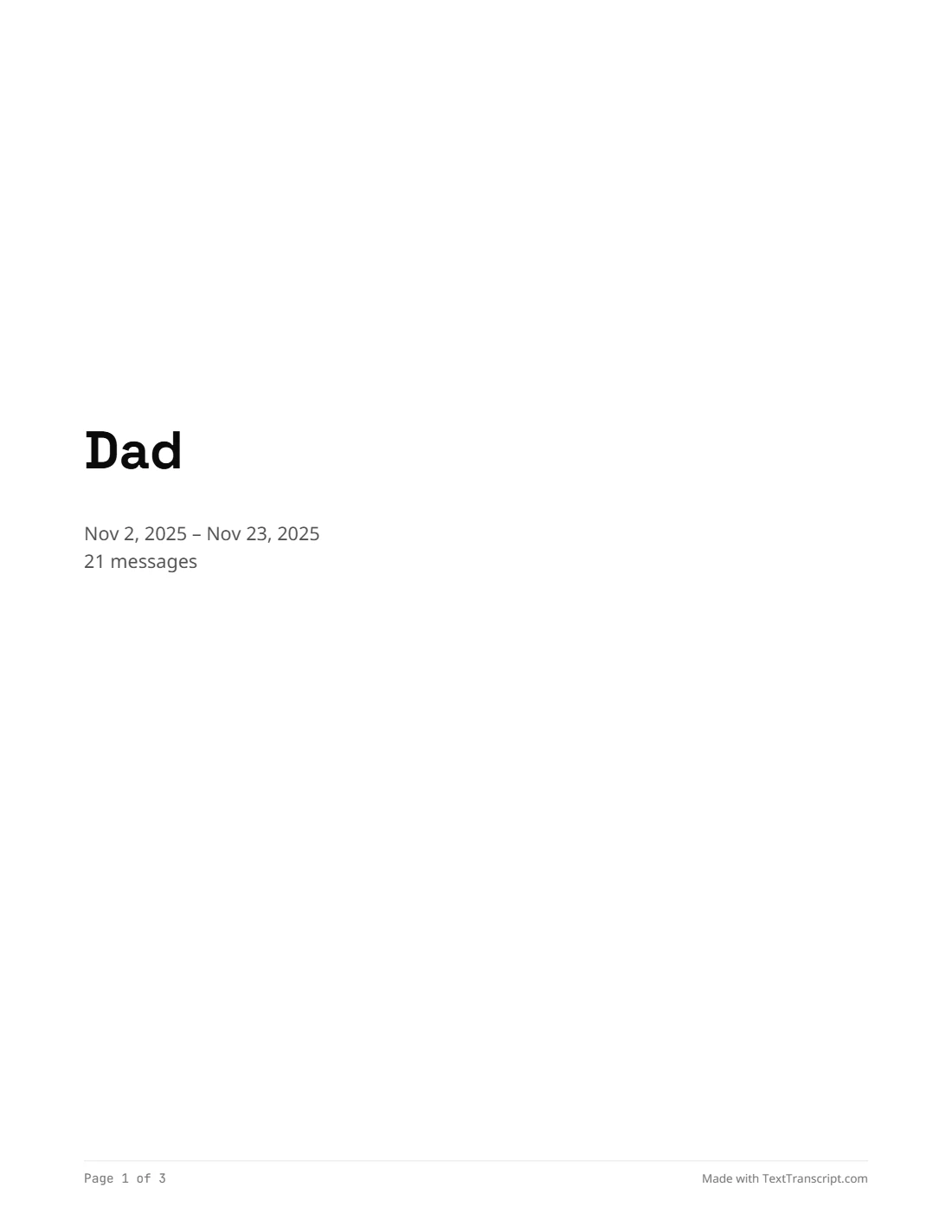 Cover of a memory-style PDF